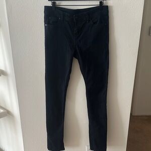 Blue Asphalt Women's Tall Straight Leg Jeans - Black